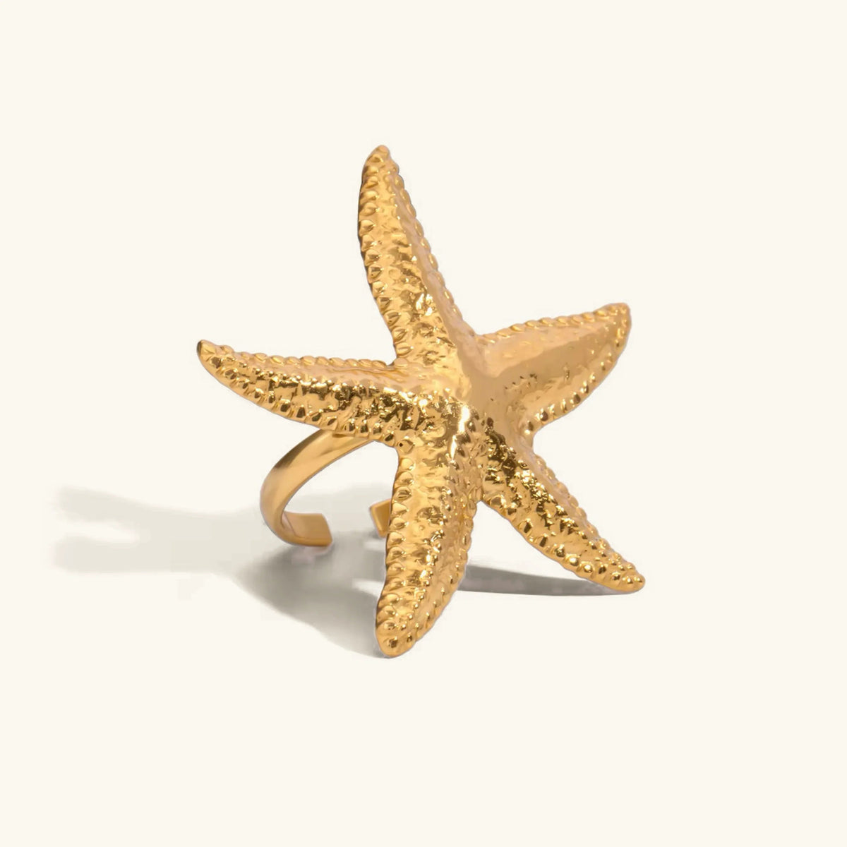 [GALE]Seabreeze Gold Starfish Ring