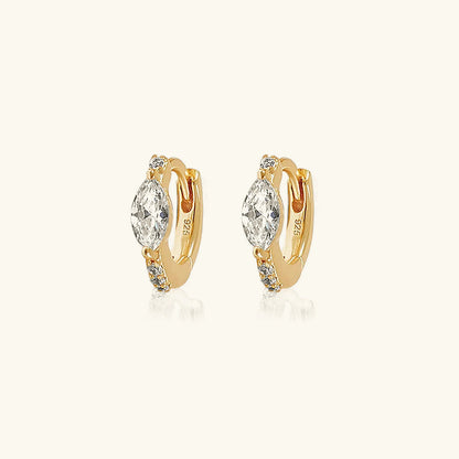 [GALE]Mariah Mini Diamond Hoops