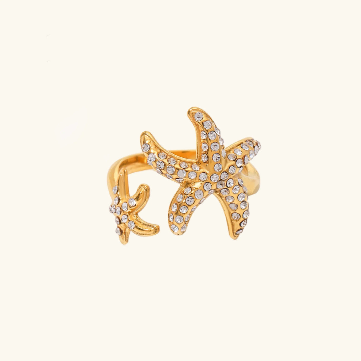 [GALE]Marina Starfish Diamond Ring