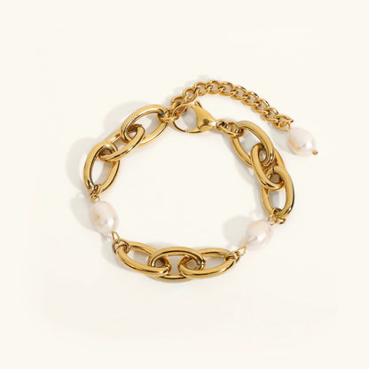 [GALE]Serafina Freshwater Pearl Bracelet