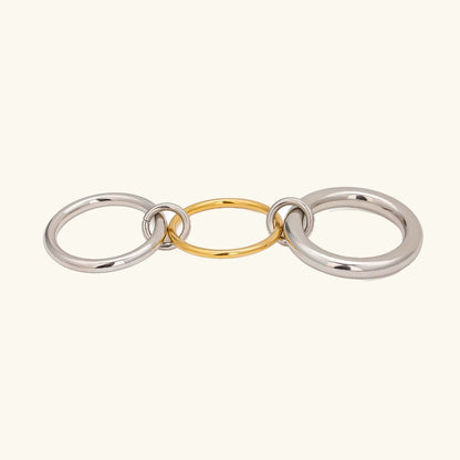 [GALE]Canaria Stacked Ring