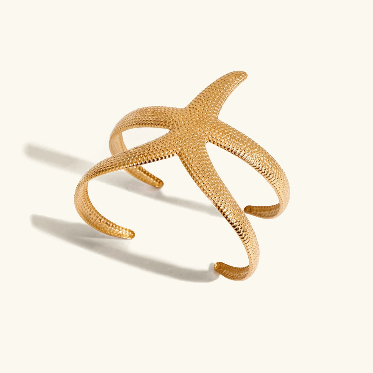 [GALE]Annika Gold Starfish Cuff