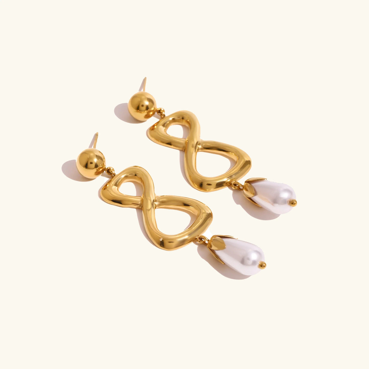 [GALE]Kaylee Freshwater Pearl Earrings