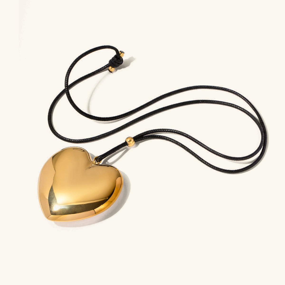 [GALE]Ophelia Gold Heart Necklace