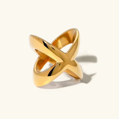 [GALE]Carolyn Gold Cross Ring