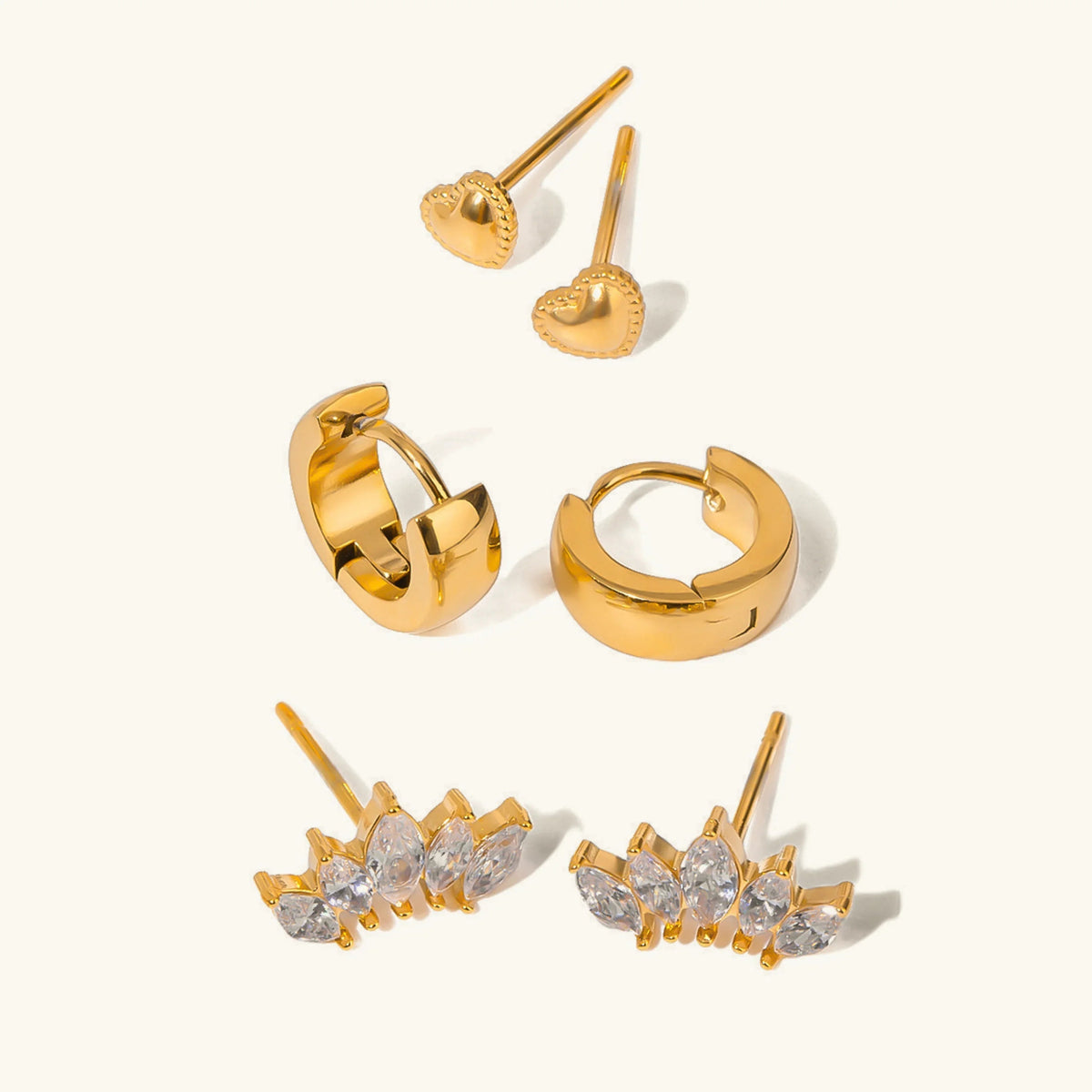 [GALE]Lyanna Diamond Earring Bundle
