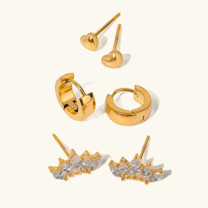 [GALE]Lyanna Diamond Earring Bundle