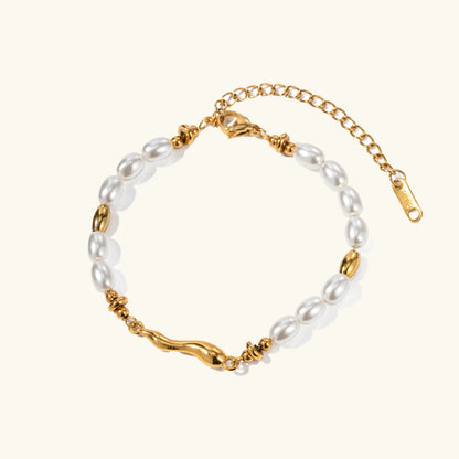 [GALE]Dominique Freshwater Pearl Bracelet