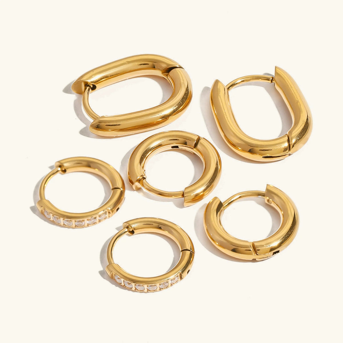 [GALE]Florielle Staple Hoops Bundle