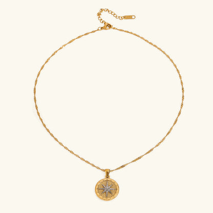 [GALE]Parker Gold Star Pendant