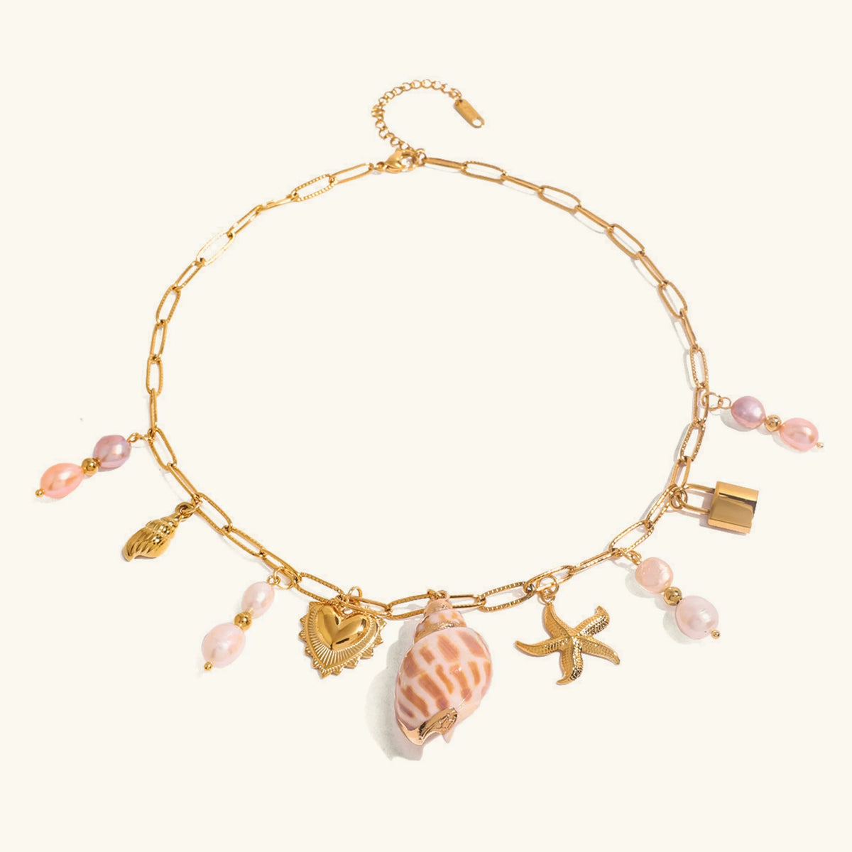 [GALE]Pacific Freshwater Pearl Necklace
