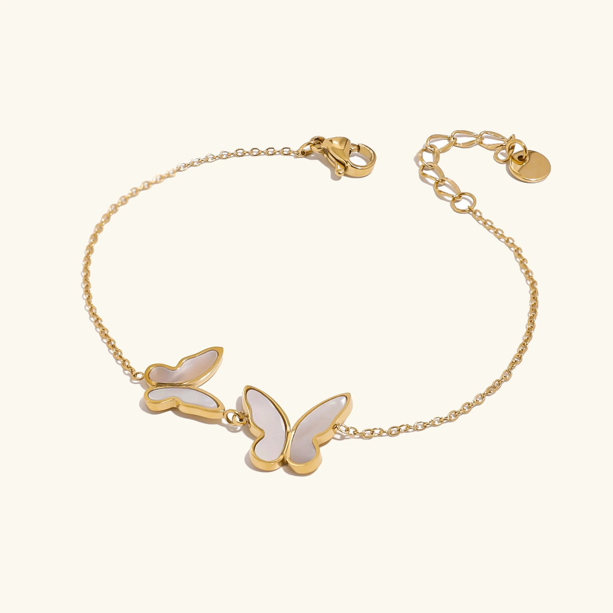 [GALE]Blaire Butterfly Pearl Bracelet