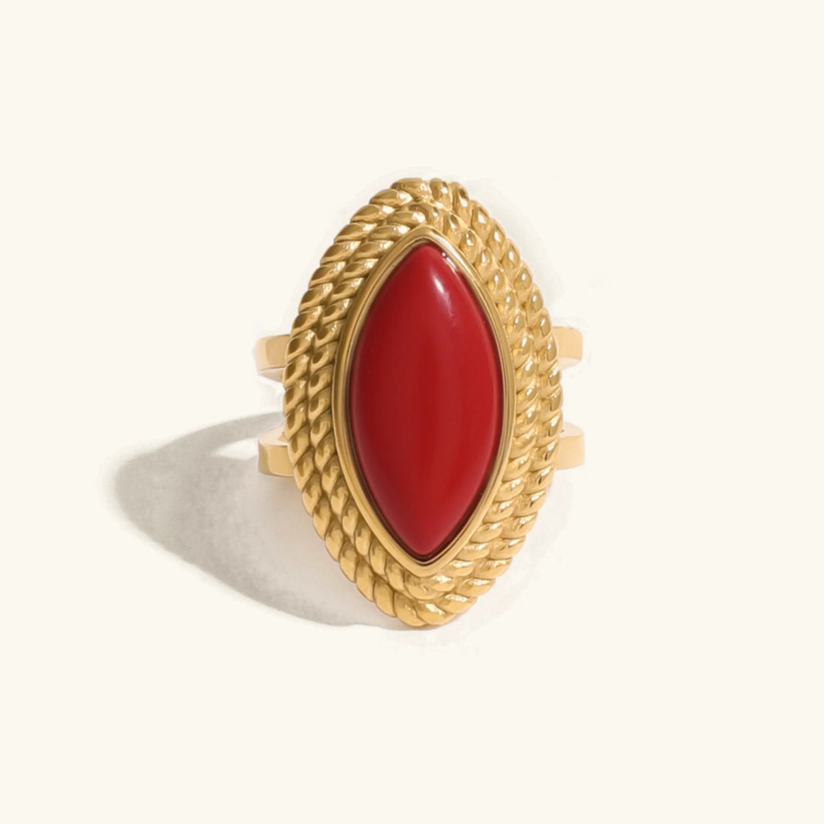 [GALE]Heidi Marquise Gold Ring