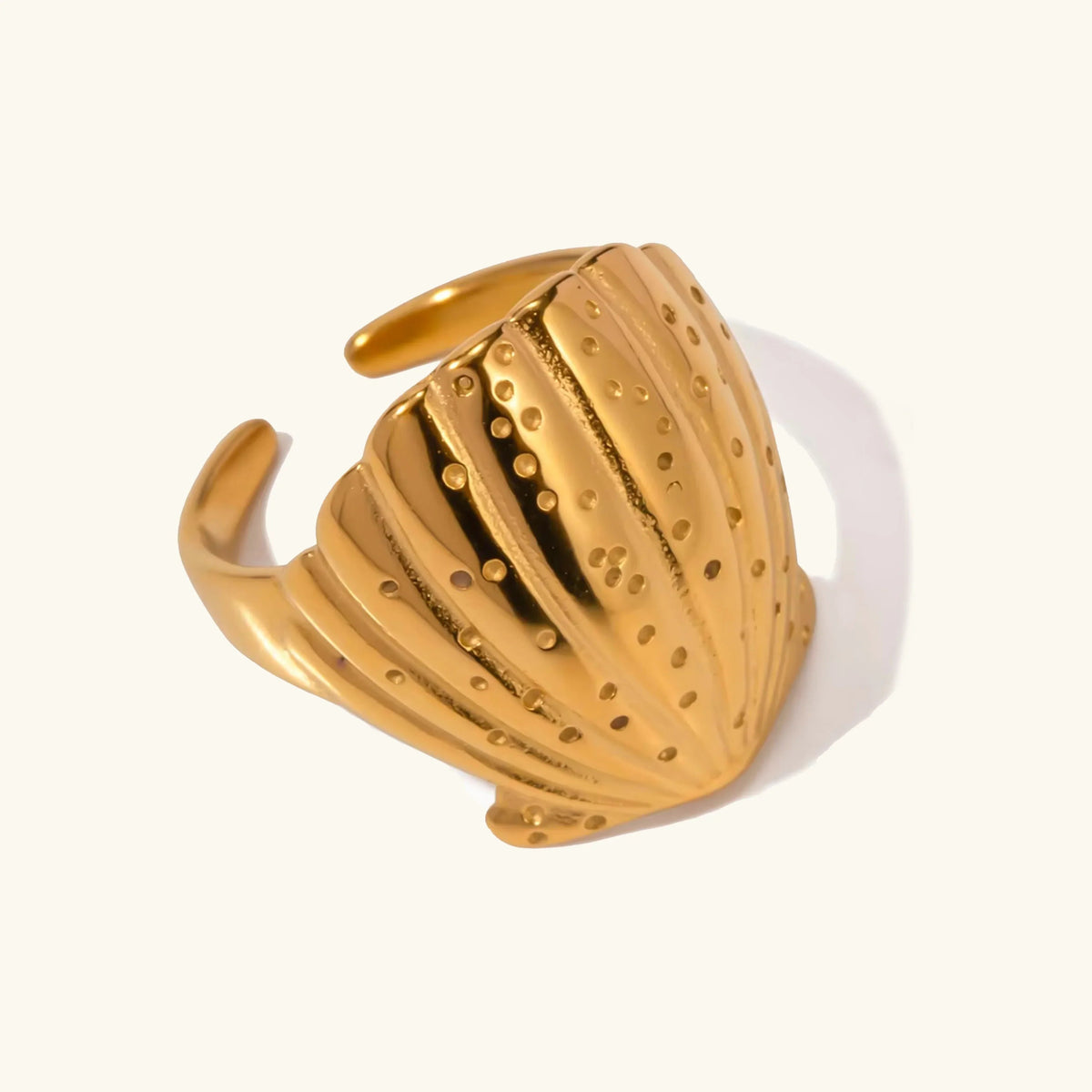 [GALE]Aloha Gold Seashell Ring