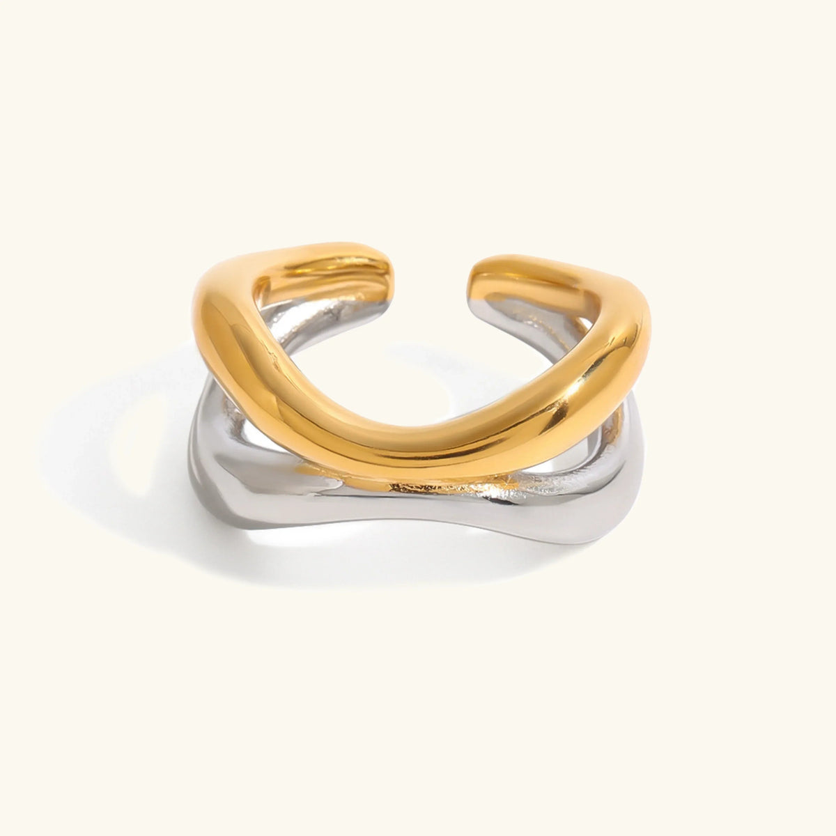 [GALE]Deanna Gold Intertwined Ring