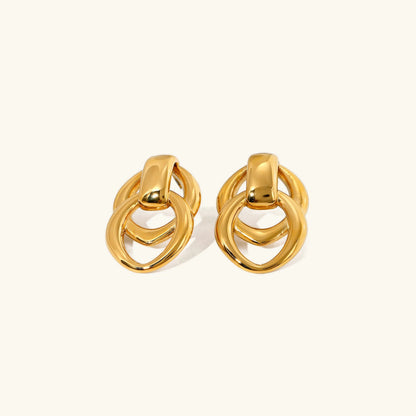 [GALE]Zoey Gold Earrings