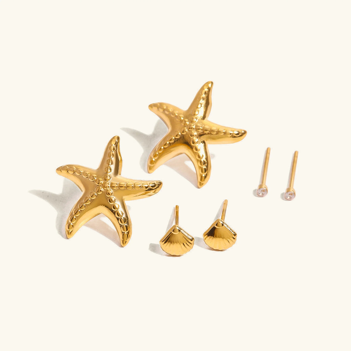 [GALE]Arielle Ocean-Inspired Earring Bundle