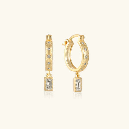 [GALE]Cassidy Diamond Hoops