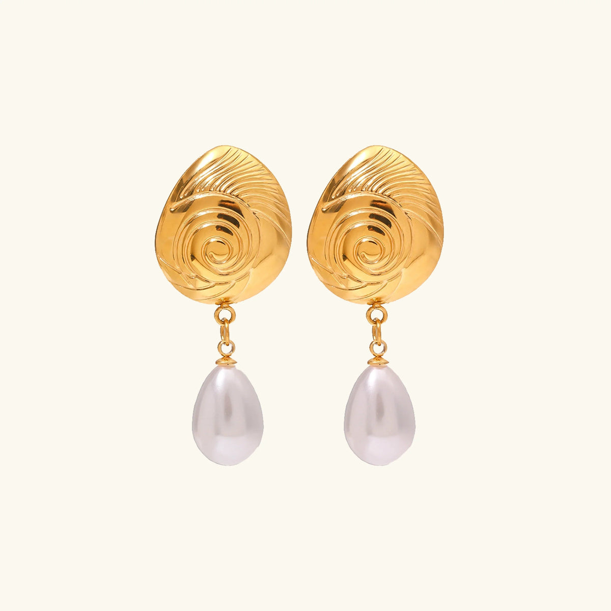 [GALE]Eleonora Freshwater Pearl Earrings