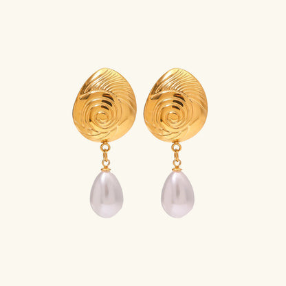 [GALE]Eleonora Freshwater Pearl Earrings