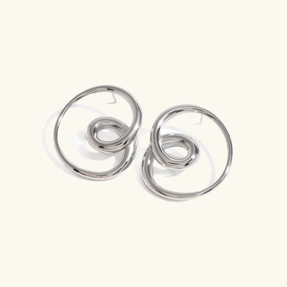 [GALE]Angelique Golden Twist Earrings