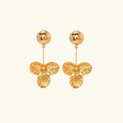 [GALE]Andrea Gold Earrings