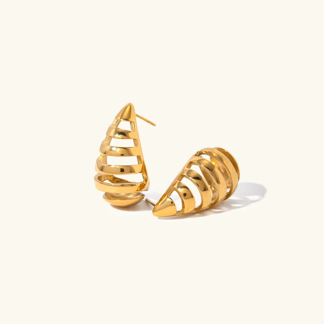 [GALE]Katrin Drop Gold Earrings