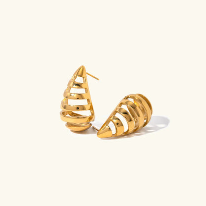 [GALE]Katrin Drop Gold Earrings