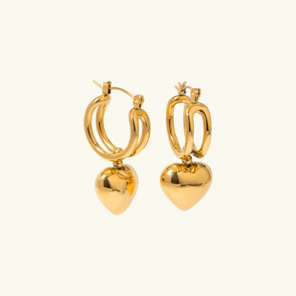 [GALE]Audrey Gold Earrings