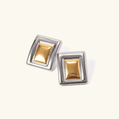 [GALE]Jocelyn Two Tone Earrings