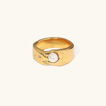 [GALE]Cerulia Freshwater Pearl Ring