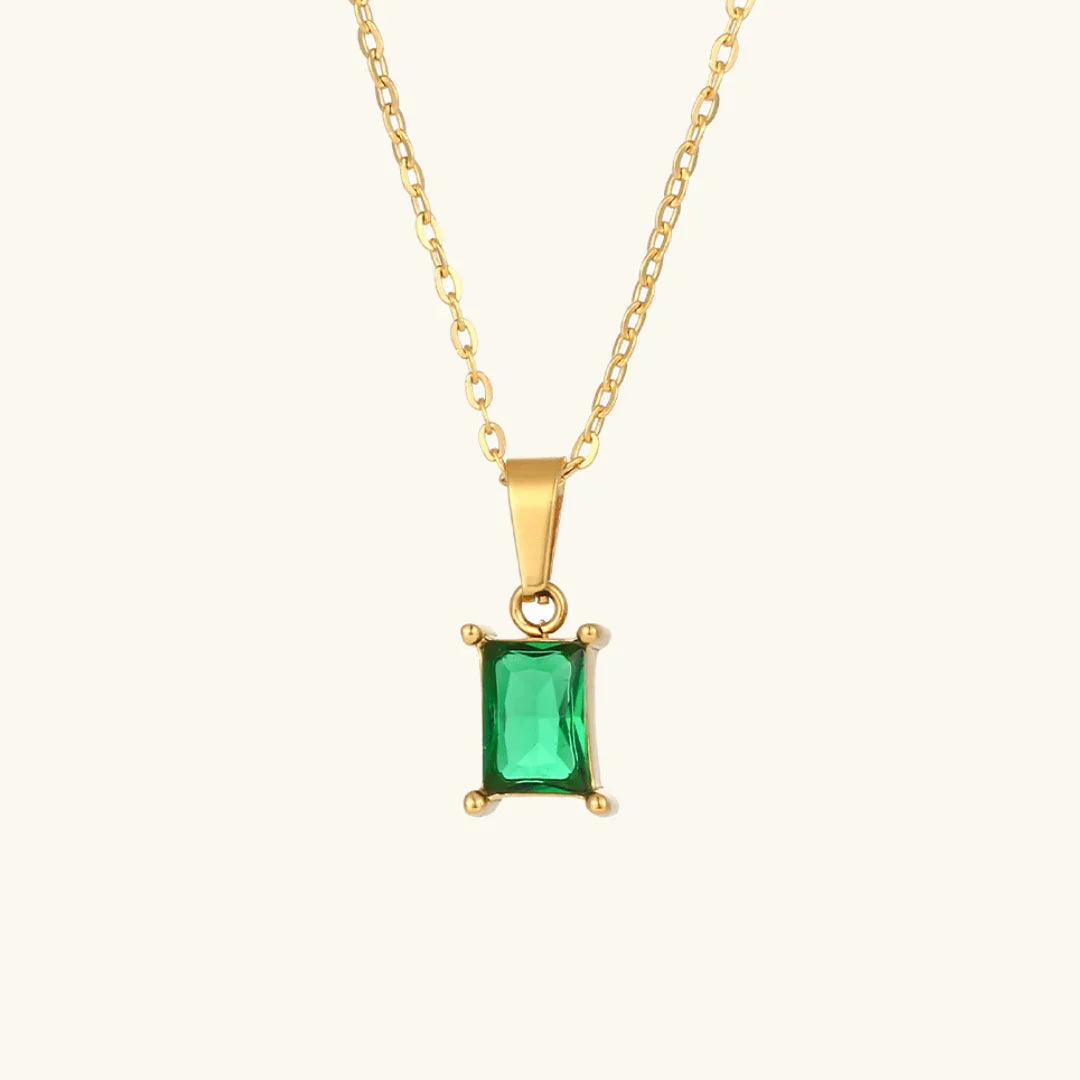 [GALE]Emi Green Necklace