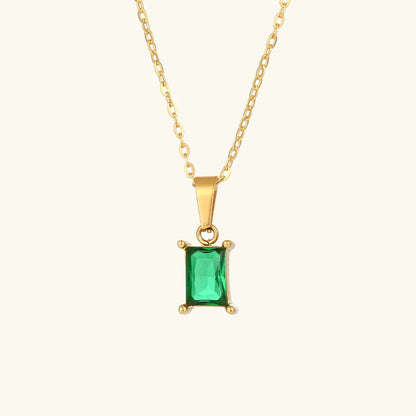 [GALE]Emi Green Necklace