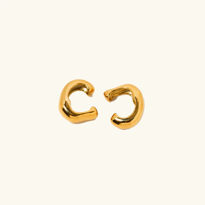 [GALE]Fabienne Gold Ear Cuffs