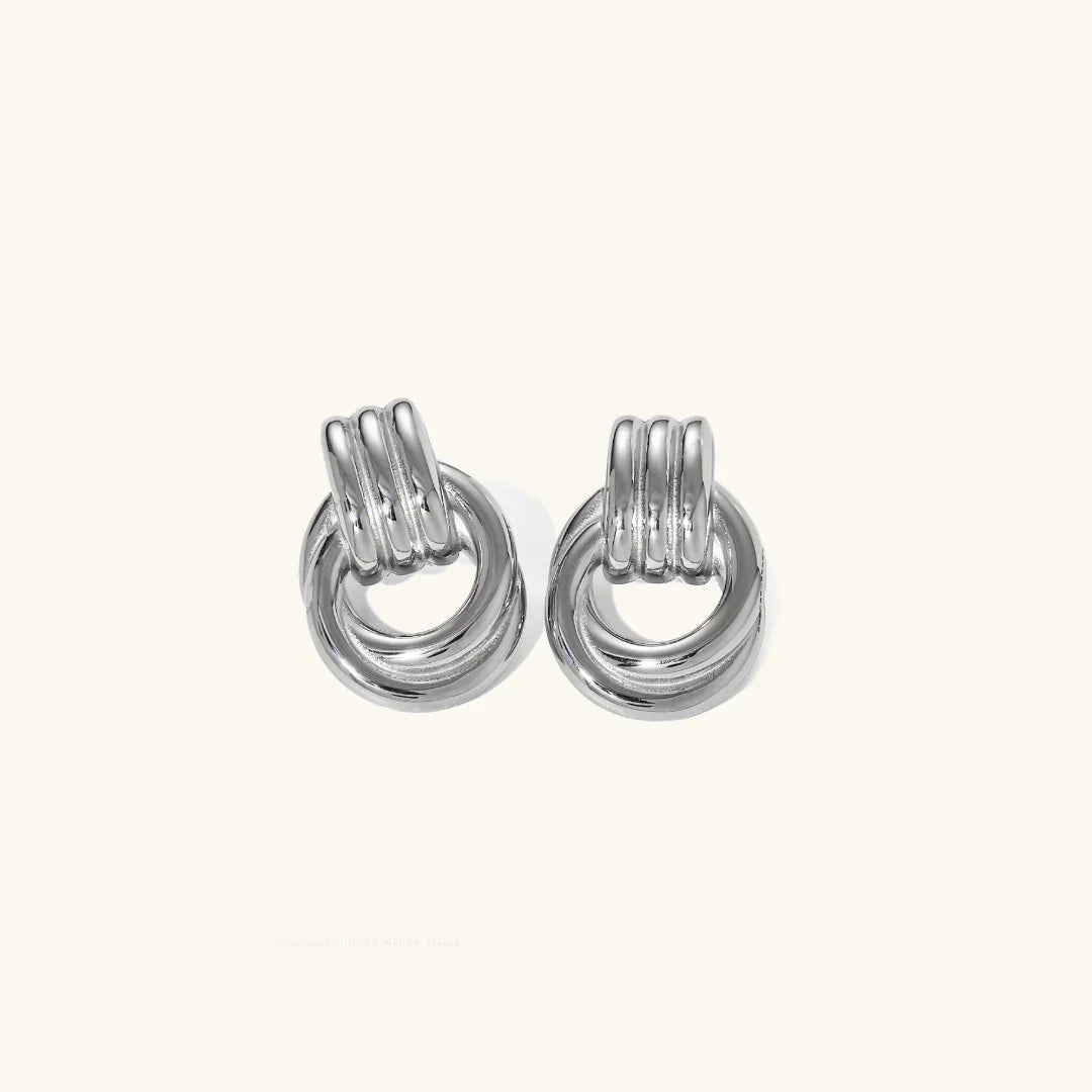 [GALE]Luna Layered Hoop Earrings