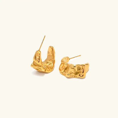 [GALE]Ashley Gold Earrings