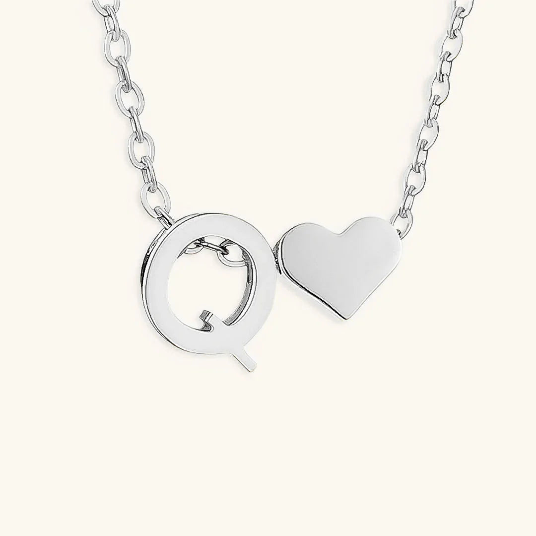 [GALE]Ria Initial Letter Gold Necklace