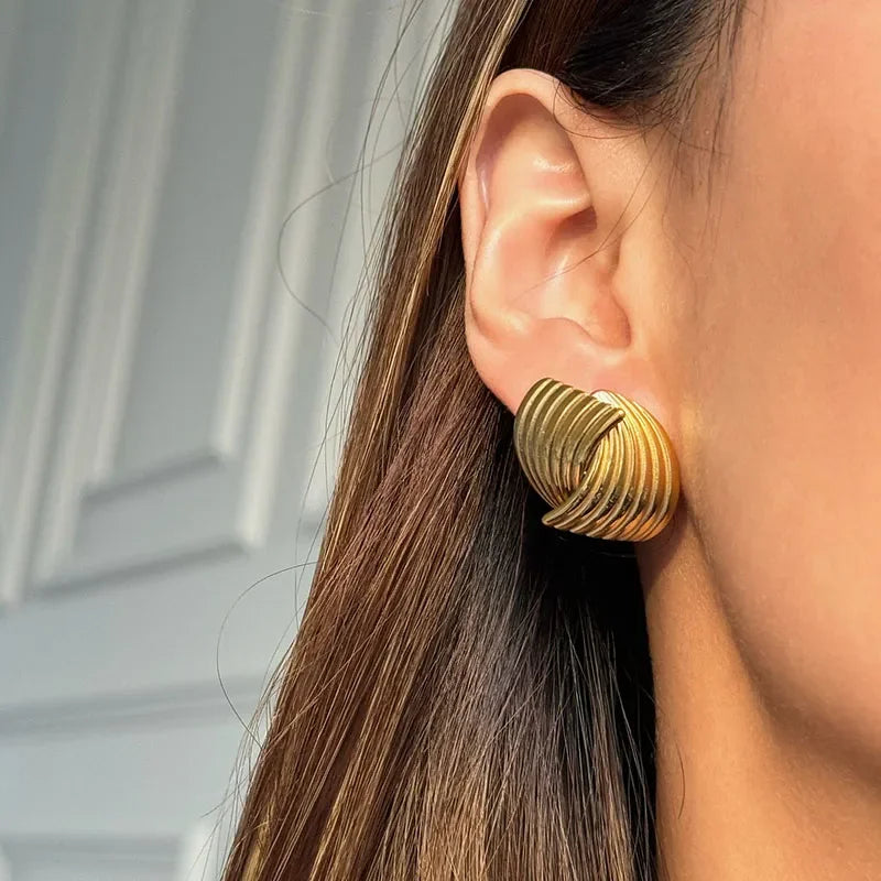 [GALE]Sonia Gold Earrings