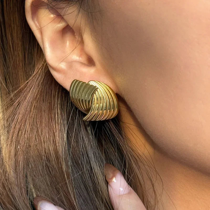 [GALE]Sonia Gold Earrings