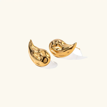 [GALE]Raven Vintage Teardrop Earrings