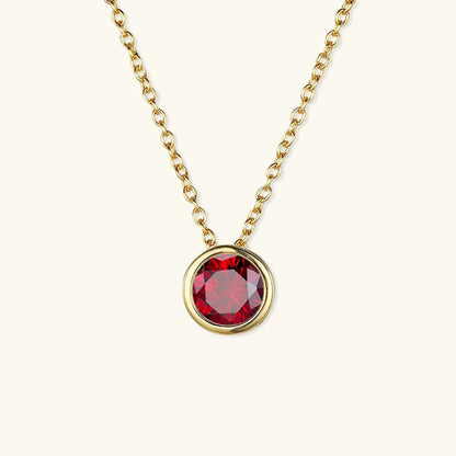 [GALE]Amelia Birthstone Necklace