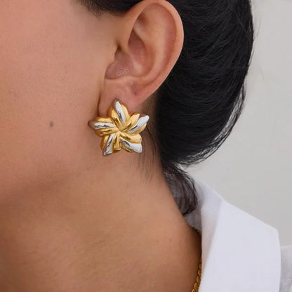 [GALE]Thymes Gold Star Earrings