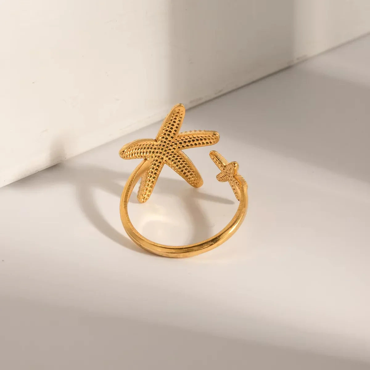 [GALE]Seastar Gold Starfish Ring
