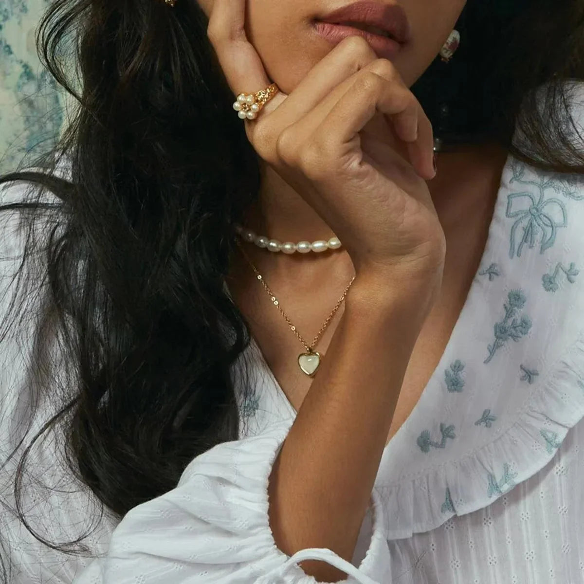 [GALE]Thalia Freshwater Pearl Ring