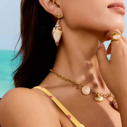 [GALE]Sabrina Seashell Earrings