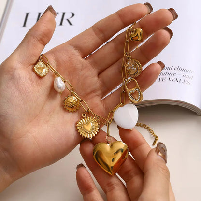[GALE]Lianne Gold Heart Locket
