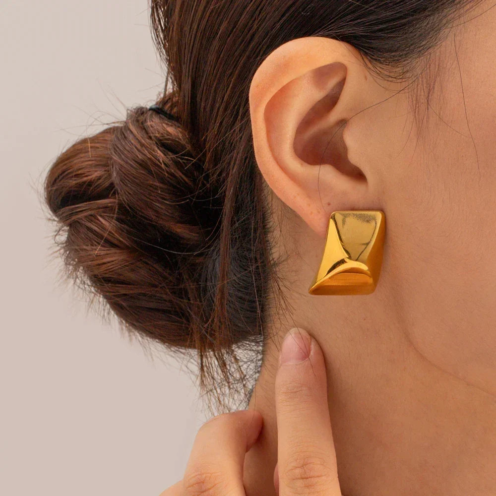 [GALE]Elsie Gold Earrings