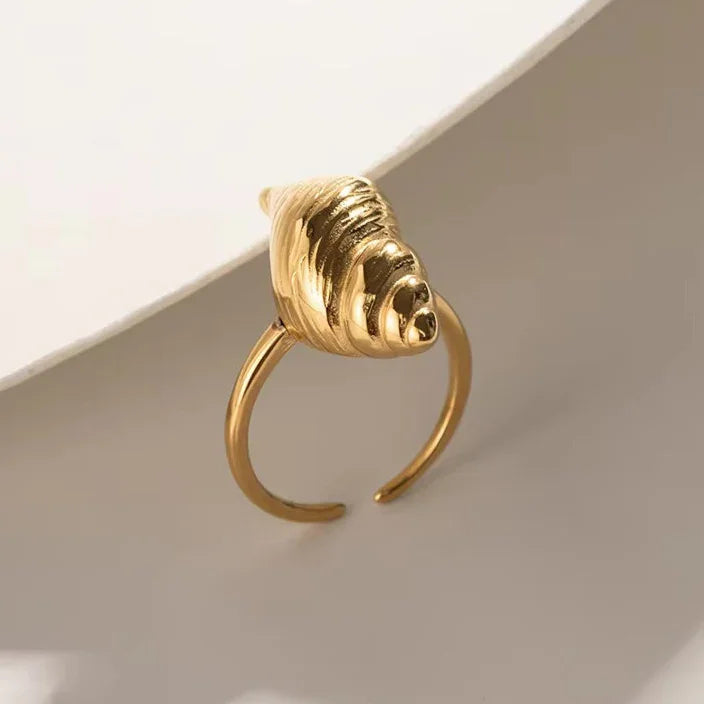 [GALE]Ohana Sea Conch Gold Ring