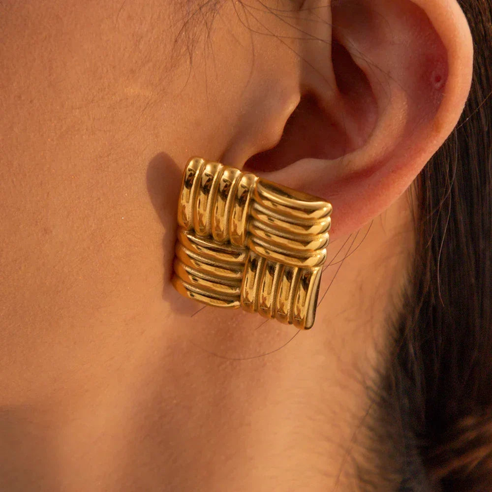 [GALE]Cindy Gold Earrings