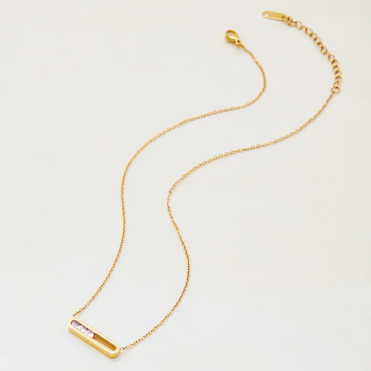 [GALE]Abby Sculpted Gold Pendant